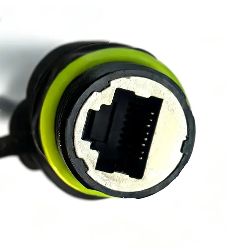 Industrial Intelligence Wire Harness with Cat6 Connector